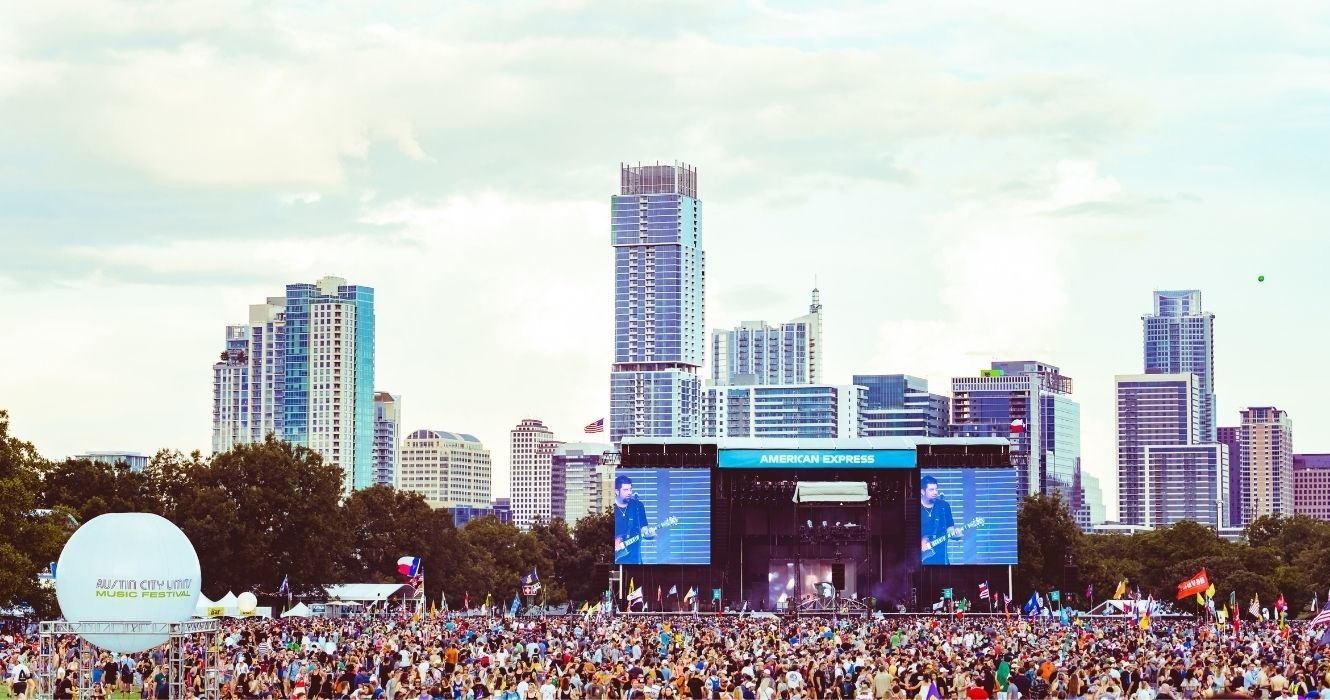 o festival de música dos limites da cidade de austin
