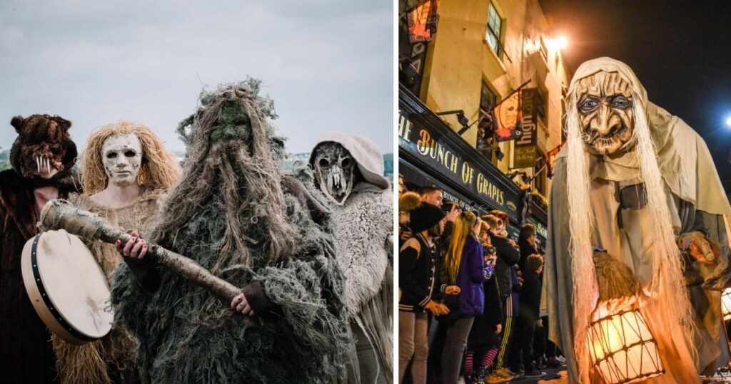 É assim que é comemorar o Halloween na Irlanda, onde ele se originou
