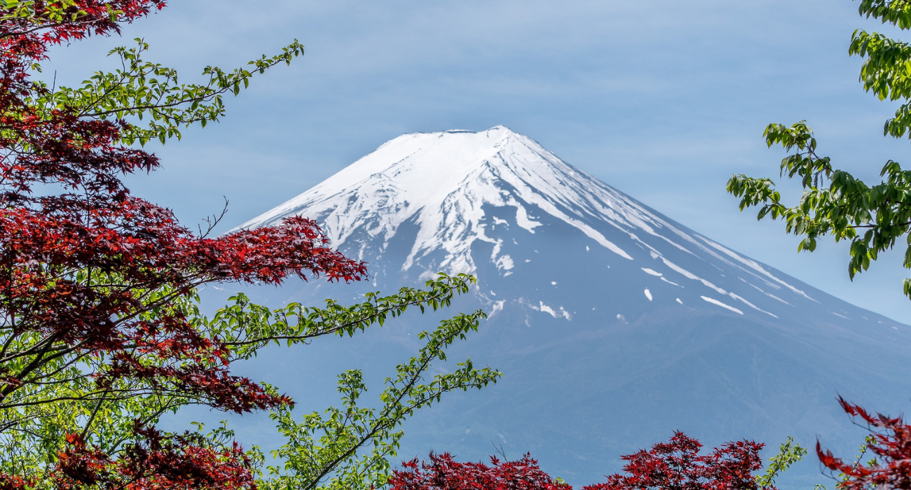 Vista do Monte Fuji