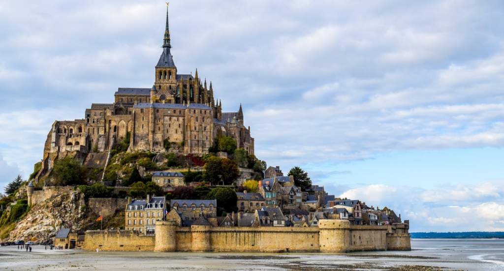 Mont-Saint-Michel In Normandy