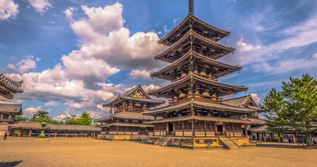 Horyuji Temple, Ikaruga, Japan