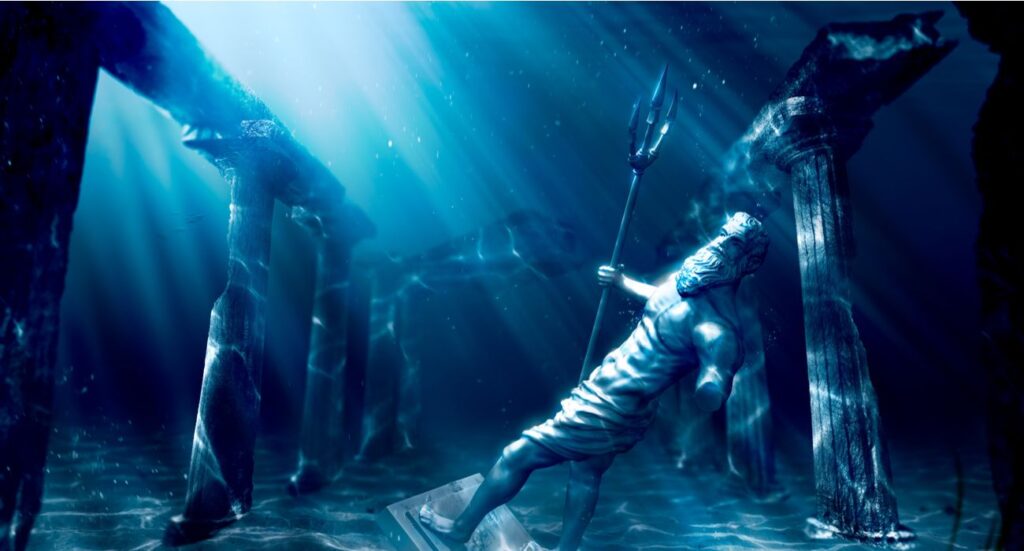 Impression of Sunken Greek City