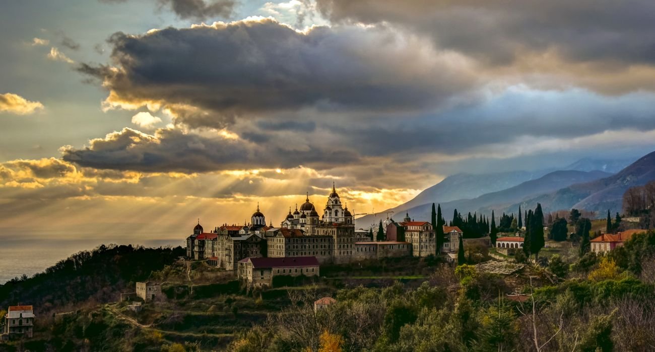 Monte Athos na Grécia