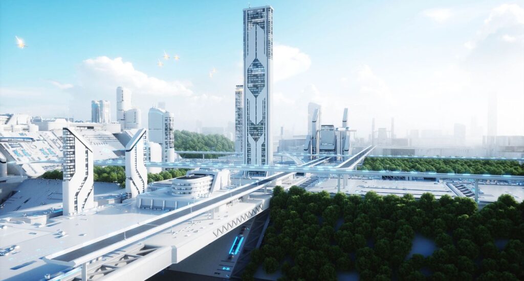 A Futuristic City