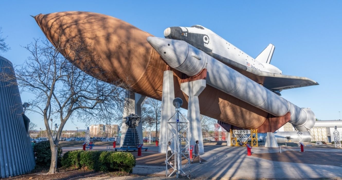 nos espaço e centro de foguetes no alabama