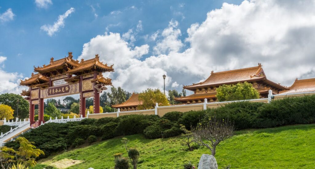 Hacienda Heights Monastery In California