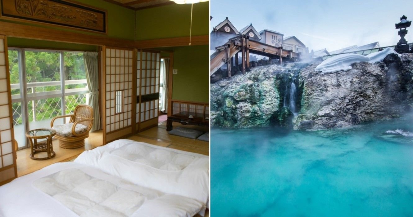 Ryokan japonês vs. Onsen