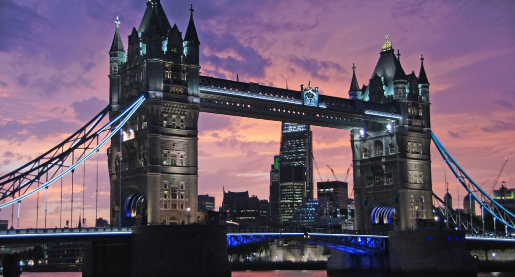 Tower Bridge In London