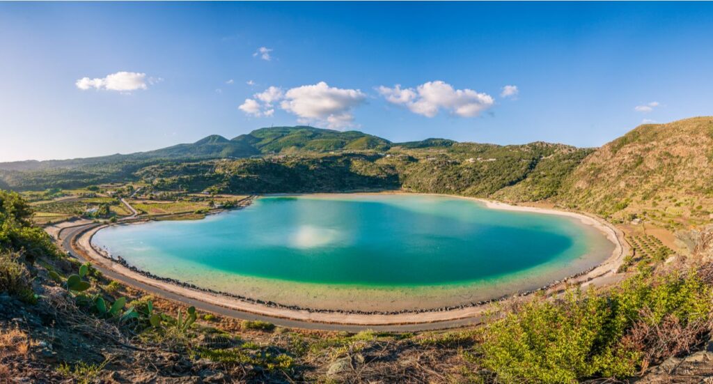 Venere Lake, Pantelleria Island, Sicily, Italy