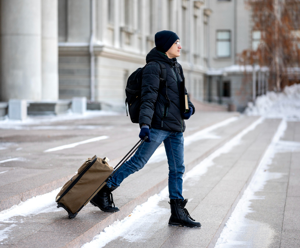 Viajar para o exterior pela primeira vez