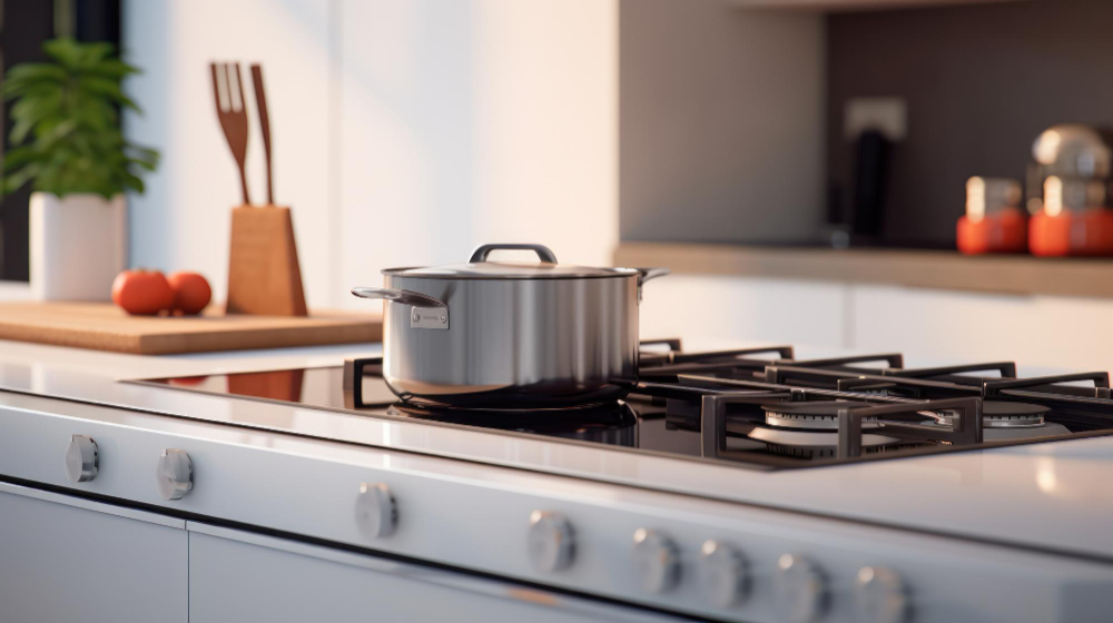 Cooktop compacto para pequenos espaços